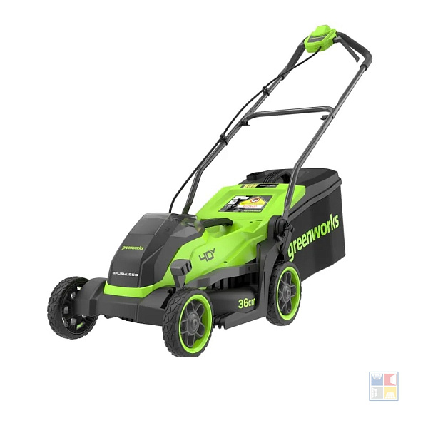 Газонокосилка аккумуляторная Greenworks G40LM361,40B, c АКБ и ЗУ 