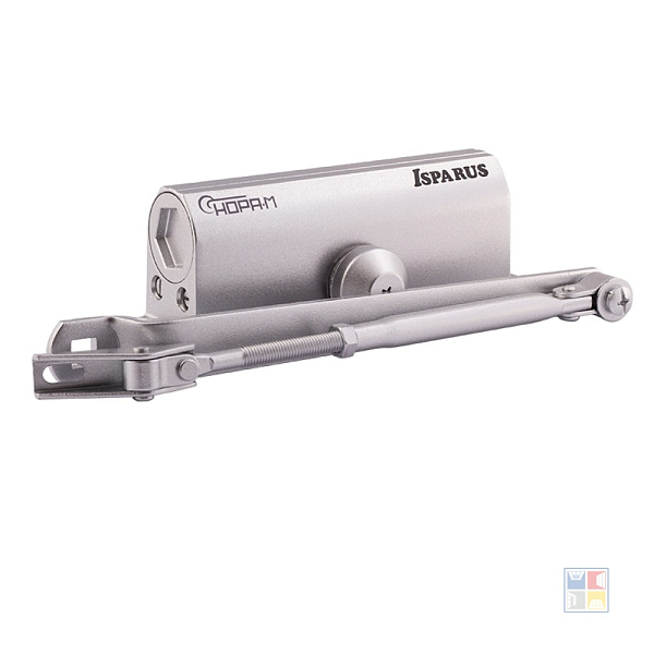 Доводчик ISPARUS 430 серебро 50-110 кг 