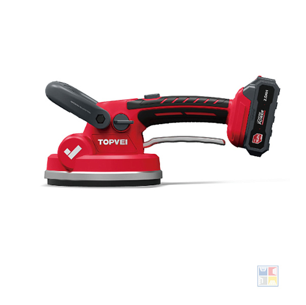 Виброприсоска для укладки плитки Topvei 2321 50кг, 21V 18см 