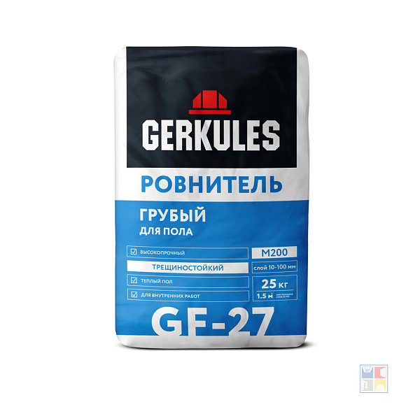 Пол грубый ровнитель GF27 25 кг 