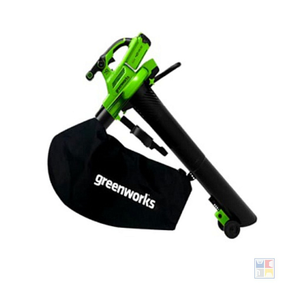 Воздуходув-пылесос аккумуляторный б/щ GD40BVII 40В, без АКБ и ЗУ, Greenworks  