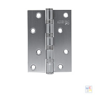 Петля Adden Bau 4ВВ Matte Satin Chrome 100х70х2,5 мм