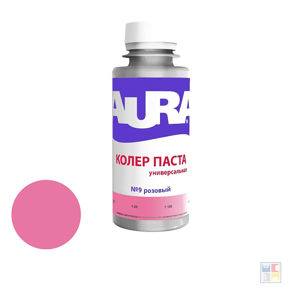 Колер паста розовый №9 Aura 