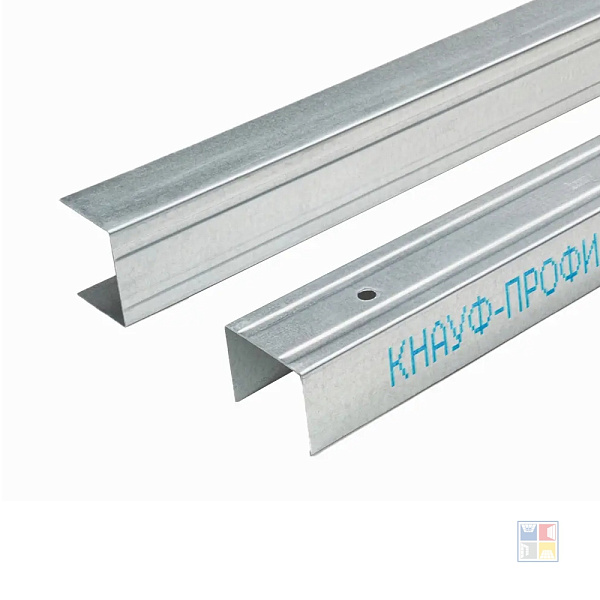 Профиль шахтный направляющий  80х50х3000 0,6 мм Knauf 