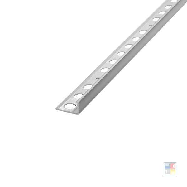 Профиль алюм L-образн гибк 10мм серебро 2,7м 