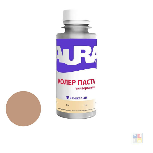 Колер паста бежевый №4 Aura 