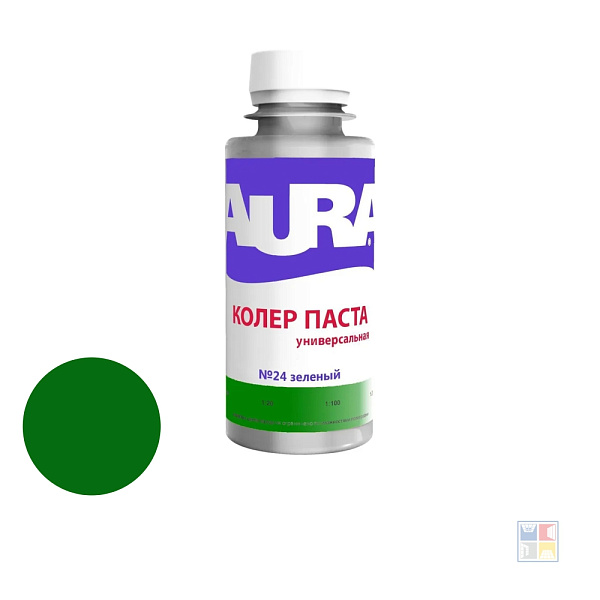 Колер паста зеленый №24 Aura 