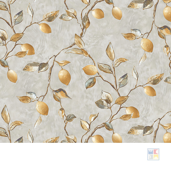 Обои Victoria Stenova 587362 106см х 10м Лимон 