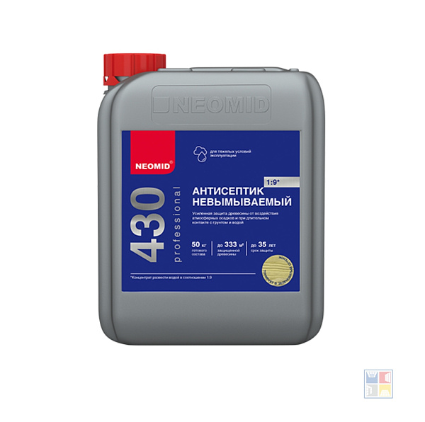 Антисептик невымываемый ECO 430 1:9 5 кг 