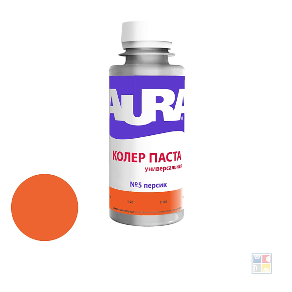 Колер паста персик №5 Aura 